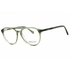 Gant Men's Eyeglasses - Shiny Dark Green Acetate Round Full Rim Frame | GA3285 096