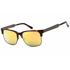 Gant Men's Sunglasses - Dark Havana Acetate Rectangular Full Rim Frame | GA7046 52C