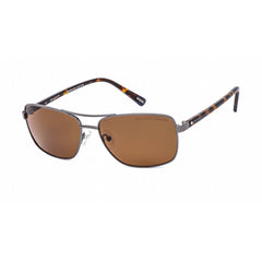 Gant Men's Sunglasses - Shiny Gunmetal Metal Rectangular Full Rim Frame | GA7063 08D