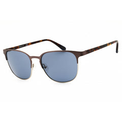Gant Men's Sunglasses - Matte Gunmetal Metal Rectangular Full Rim Frame | GA7077 09V