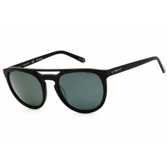 Gant Men's Sunglasses - Shiny Black Acetate Oval Shape Full Rim Frame | GA7104 01D