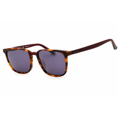 Gant Unisex Sunglasses - Red Havana Acetate Rectangular Full Rim Frame | GA7111 54C