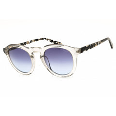 Gant Men's Sunglasses - Grey/Clear Acetate Round Shape Full Rim Frame | GA7212 20W