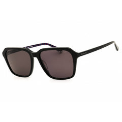 Gant Men's Sunglasses - Shiny Black Acetate Rectangular Full Rim Frame | GA7214 01A
