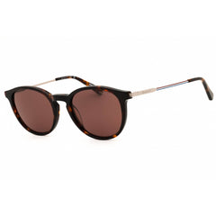 Gant Men's Sunglasses - Dark Havana Acetate Round Shape Full Rim Frame | GA7217 52E