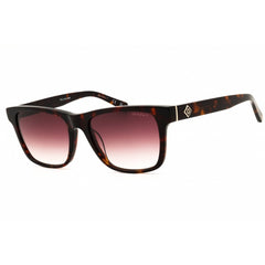 Gant Men's Sunglasses - Dark Havana Acetate Rectangular Full Rim Frame | GA7227 52F