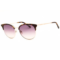 Gant Women's Sunglasses - Dark Havana Acetate Round Shape Full Rim Frame | GA8075 52F