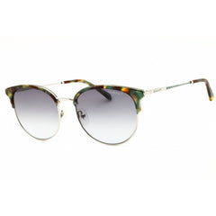 Gant Women's Sunglasses - Coloured Havana Metal Round Full Rim Frame | GA8075 55P