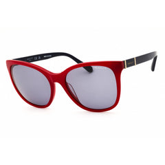 Gant Women's Sunglasses - Shiny Red Acetate Rectangular Full Rim Frame | GA8092 66A