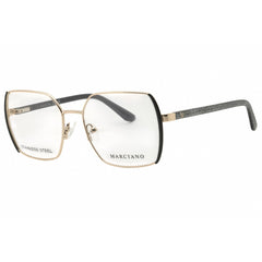 Guess by Marciano Women's Eyeglasses - Grey/Gold/Black Full Rim Frame | GM50014 020