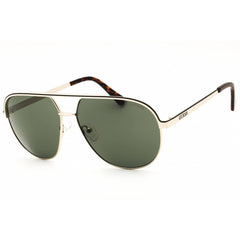 Guess Factory Men's Sunglasses - Gold Metal Aviator Shape Full Rim Frame | GF00070 32N