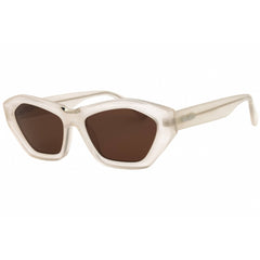 Max Mara Women's Sunglasses - Ivory Acetate Cat Eye Shape Full Rim Frame | MM0169 25E