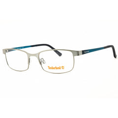 Timberland Men's Eyeglasses - Matte Light Ruthenium Metal Full Rim Frame | TB1348 015