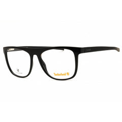 Timberland Men's Eyeglasses - Shiny Black Rectangular Full Rim Frame | TB1610 001
