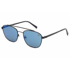 Timberland Men's Sunglasses - Matte Black Rectangular Full Rim Frame | TB9168 02D
