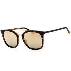 Timberland Men's Sunglasses - Matte Havana Rectangular Full Rim Frame | TB9169 52D