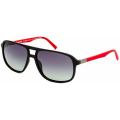 Timberland Men's Sunglasses - Matte Black Rectangular Full Rim Frame | TB9200 02D