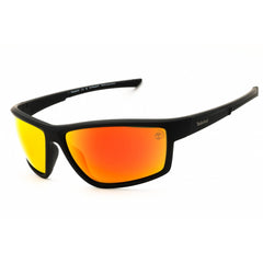 Timberland Men's Sunglasses - Matte Black Sport Wraparound Full Rim Frame | TB9287 02D