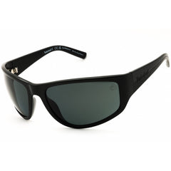Timberland Men's Sunglasses - Shiny Black Rectangular Full Rim Frame | TB9288 01D