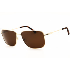 Timberland Men's Sunglasses - Gold Metal Rectangular Shape Full Rim Frame | TB9290 32H