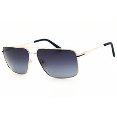 Timberland Men's Sunglasses - Gold Metal Rectangular Shape Full Rim Frame | TB9292 32D