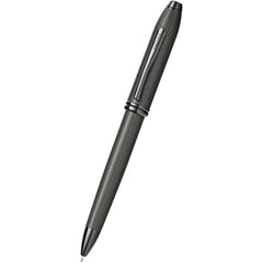 Cross Townsend AT0042-60 Matte Black PVD Ballpoint Pen, Medium Point, 5.86 in Length