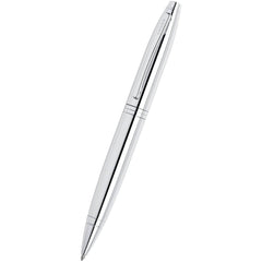 Cross AT0112-1 Calais Ballpoint Pen, Polished Chrome, Medium Black Ink