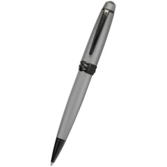Cross Bailey AT0452-20 Matte Gray Lacquer Ballpoint Pen, Black PVD Trim