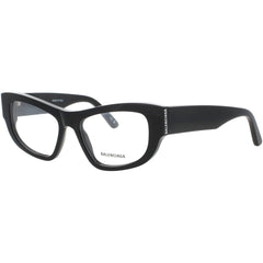 Balenciaga Women's Eyeglasses Frame - Cat Eye Black Acetate Full Rim | BB0303O 001