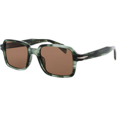 David Beckham Men's Sunglasses - Green Horn Square Full Rim Frame | DB-1179/S 6AK