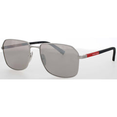 Prada Men's Sunglasses - Matte Champagne Metal/Acetate Full Rim Frame | PS A51S 18X80I