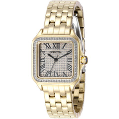Invicta Angel 50624 Women's Gold-Tone Stainless Steel Quartz Watch, 28mm