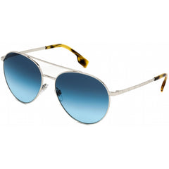 Burberry Women's Sunglasses - Silver Metal Aviator Full Rim Frame | BE3115 100519