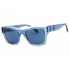 Calvin Klein Jeans Unisex Sunglasses - Blue Rectangular Full Rim Frame | CKJ24609S 400