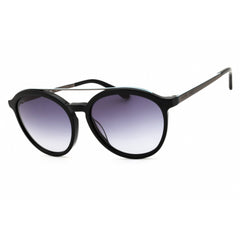 Draper James Women's Sunglasses - Black Acetate Round Full Rim Frame | DJ7016 001