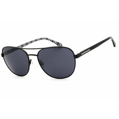 Draper James Women's Sunglasses - Black Metal Aviator Full Rim Frame | DJ7040 001