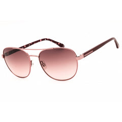 Draper James Women's Sunglasses - Rose Gold Metal Aviator Full Rim Frame | DJ7040 780