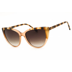 Draper James Women's Sunglasses - Taupe Stripe Cat Eye Full Rim Frame | DJ7045 272