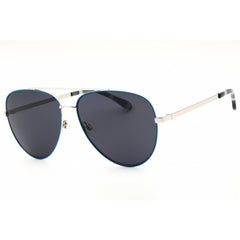 Draper James Women's Designer Sunglasses - Aviator Indigo Metal Full Rim | DJ7046 414