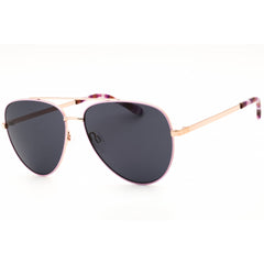 Draper James Women's Designer Sunglasses - Aviator Lilac Metal Full Rim | DJ7046 516
