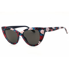 Draper James Women's Sunglasses - Cat Eye Navy Floral Injected Propionate | DJ7056 415