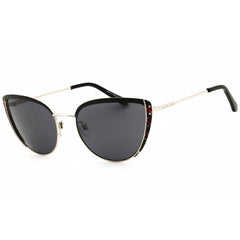 Draper James Women's Designer Sunglasses - Cat Eye Black Metal Full Rim | DJ7063 001