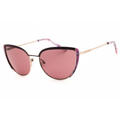 Draper James Women's Designer Sunglasses - Cat Eye Plum Metal Full Rim | DJ7063 505