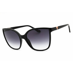 Guess Women's Sunglasses - Cat Eye Shiny Black Injected Propionate | GU00144 01B