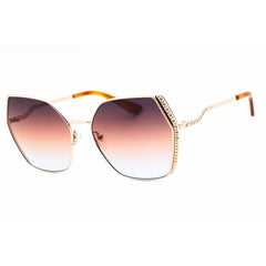 Guess Women's Designer Sunglasses - Oversized Gold/Brown Metal Full Rim | GU7843-S 33F