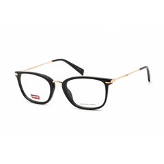 Levi's Women's Designer Eyeglasses - Rectangular Black Full Rim | LV 5007 0807 00