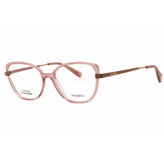 Max & Co Women's Eyeglasses - Shiny Pink Full Rim Cat Eye Shape Frame | MO5079 072