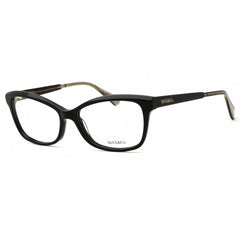 Max & Co Women's Eyeglasses - Shiny Black Acetate Full Rim Cat Eye Frame | MO5127 001