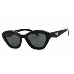 Prada Women's Sunglasses - Black Plastic Cat Eye Full Rim Frame | 0PR A02S 16K08Z