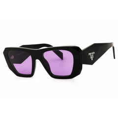 Prada Women's Designer Sunglasses - Cat Eye Glossy Black Full Rim | 0PR B18S 16K30G